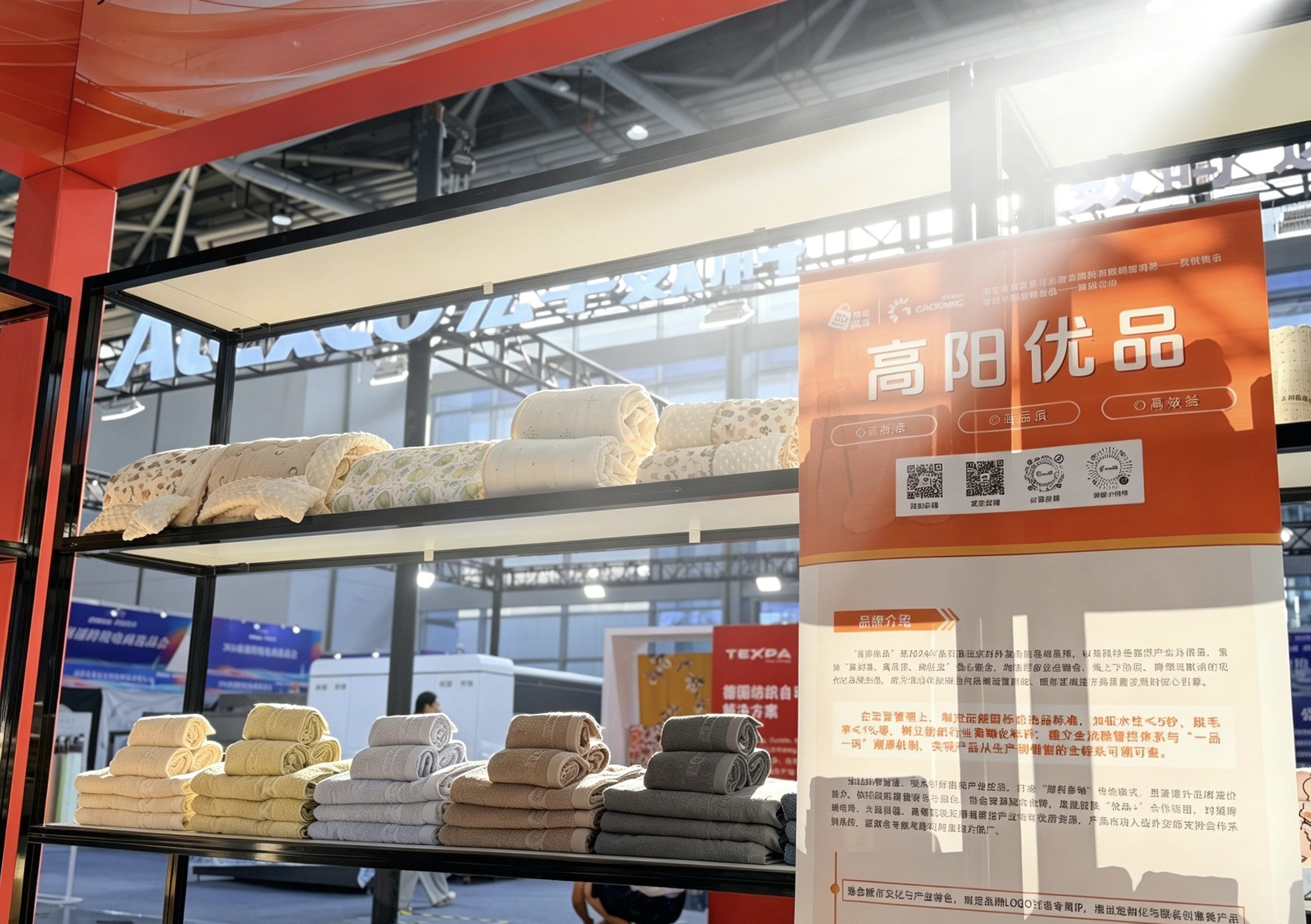 高阳优品亮相第五届南通跨境电商选品会 布展就绪蓄势出海