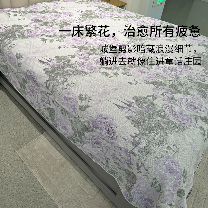 花开富贵床盖 4