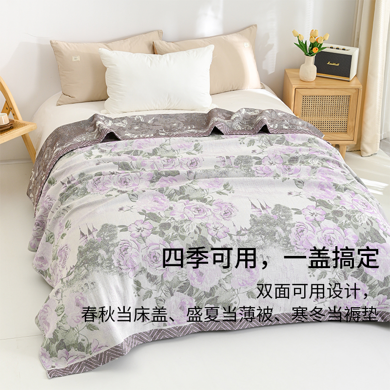 花开富贵床盖 2