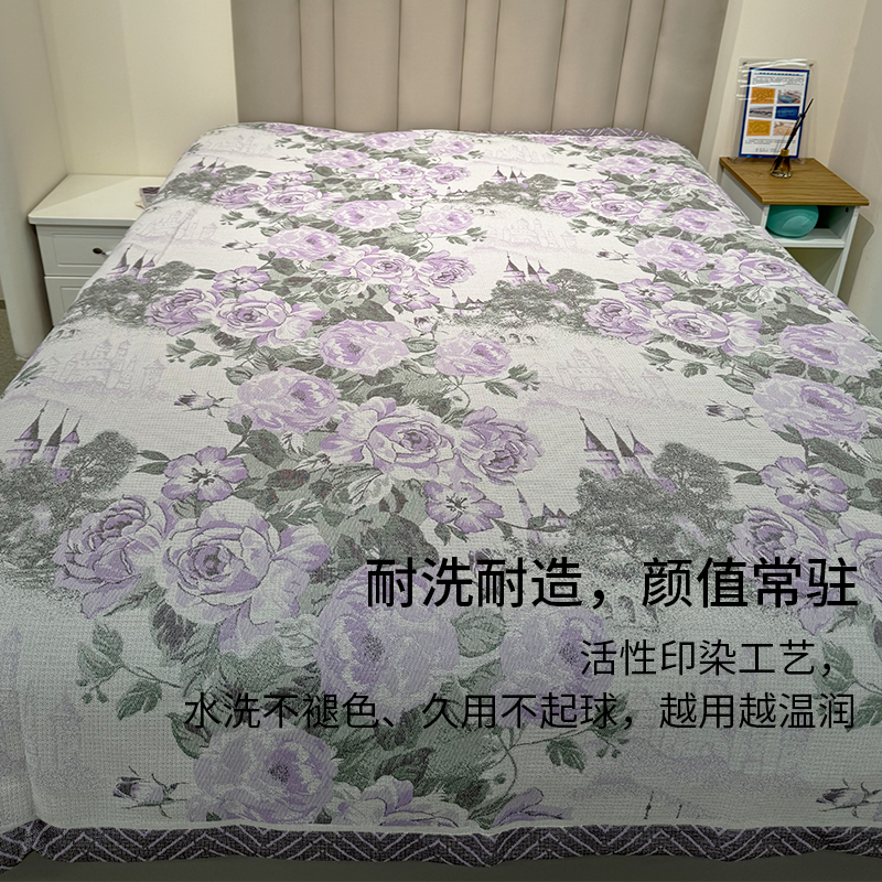 花开富贵床盖 3