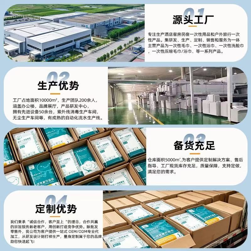 腾达一次性毛浴套巾 5
